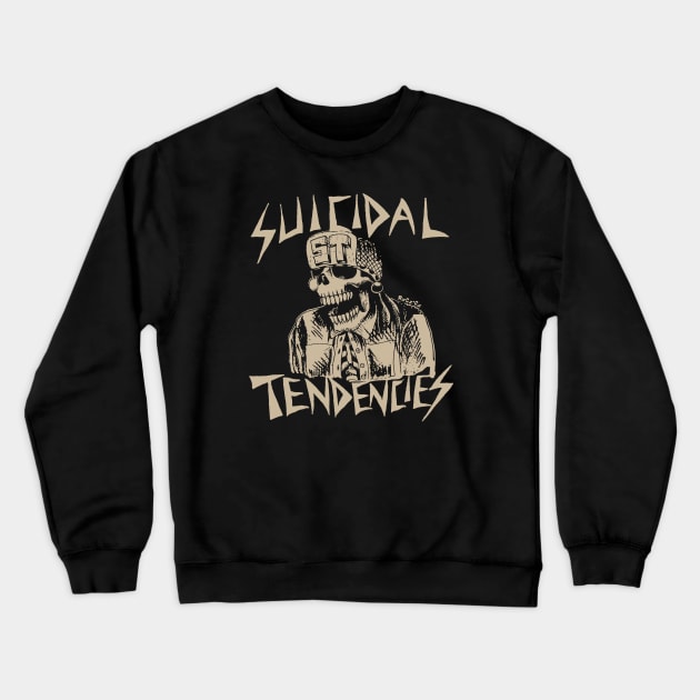 suicidal tendencies vintage Crewneck Sweatshirt by japan play